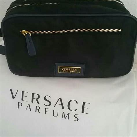 versace kulturtasche herren|VERSACE.